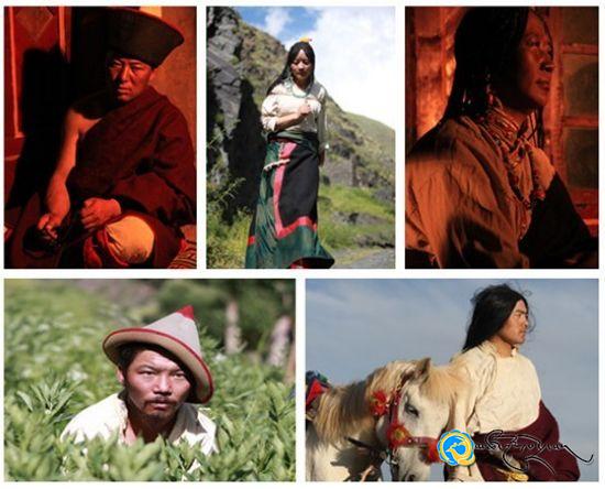 ཁམས་པ་བོད་སྐད་གྲངས་འཛིན་གློག་བརྙན《མི་རོ་རྩེ་སྒྲུང》ལས《བུ་མོ་གསེར་སྒྲོན》ཕབ་སྐྲུན་བྱས་པ།