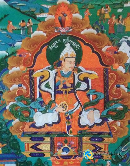 བོད་རྒྱལ་གཉིས་པ་མུ་ཁྲི་བཙན་པོ།