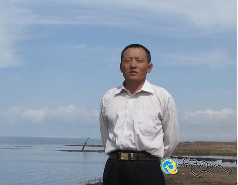 ལྗང་མདོག་གི་རྨི་ལམ་སྲུང་མཁན་ཏེ་མགོན་པོ་རྒྱལ་གྱིས་སྐྱེ་ཁམས་ལ་སྲུང་སྐྱོབ་བྱེད་བཞིན་པ།