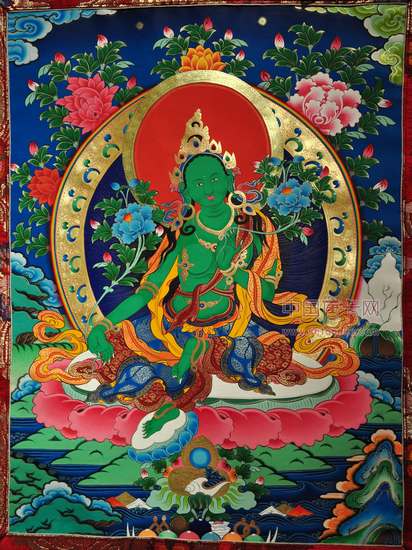 བོད་ལྗོངས་ཀྱིས་ཐང་གའི་སྒྱུ་རྩལ་གྲོང་ཞེས་པའི་མཚོན་རྟགས་བསྐྲུན་རྒྱུ་རེད།