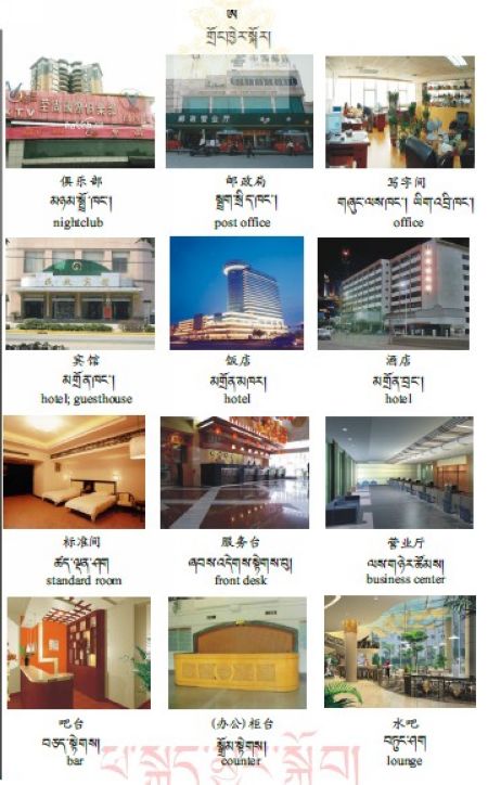 རྒྱ་བོད་དབྱིན་གསུམ་གསར་བྱུང་རྒྱུན་བཀོལ་རིས་འགྲེལ་མིང་མཛོད་ལས་གྲོང་ཁྱེར་སྐོར།