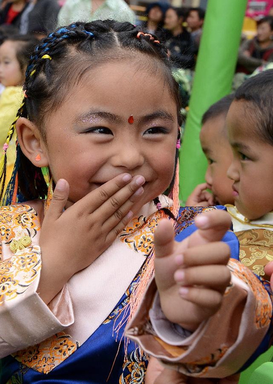 བོད་ལྗོངས་ཀྱི་སློབ་སྔོན་སློབ་གསོའི་སློབ་གྲྭར་འགྲིམ་ཚད50%ཟིན་པ།