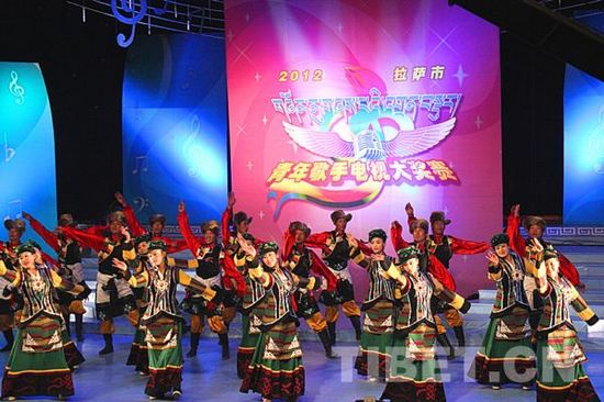 2012ལོའི་ལྷ་ས་གྲོང་ཁྱེར་གྱི་ན་གཞོན་གཞས་པའི་འགྲན་སྡུར་རྟིང་རྩོད་འགྲན་སྡུར་སྤེལ་བ།