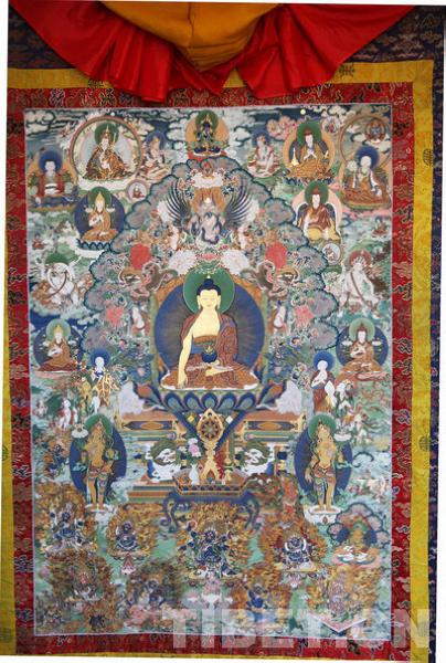  ལྷ་རིས་པ་ཁྲི་འཛིན་རབ་བརྟན་གྱིས་བོད་ཀྱི་རིག་གནས་རྒྱུན་འཛིན་བྱེད་པ།