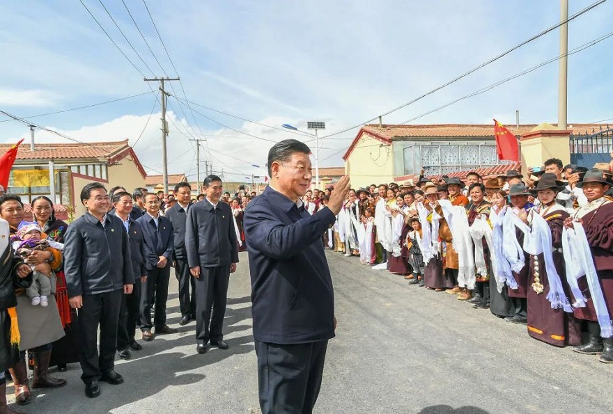 «ཏང་གི་བཀོད་འདོམས་ལ་ཉན་པ་དང་། རྒྱལ་ཁ་ལེན་ཐུབ་པ། སྤྱོད་ཚུལ་བཟང་བ་བཅས་ཀྱི་མི་དམངས་དམག་དཔུང་ཞིག་འཛུགས་སྐྲུན་ཧུར་ཐག་བྱེད་དགོས།»
