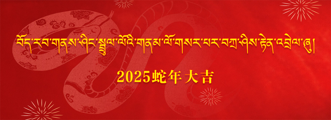 བོད་རབ་གནས་ཤིང་སྦྲུལ་ལོའི་གནམ་ལོ་གསར་པར་བཀྲ་ཤིས་རྟེན་འབྲེལ་ཞུ།